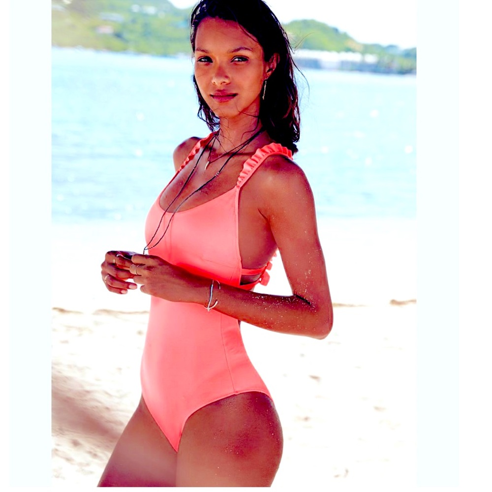 Victoria’s Secret Ruffle One Piece Swimsuit